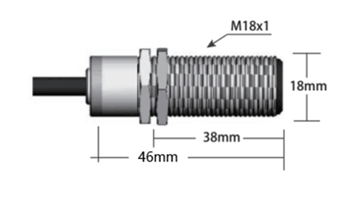 中山艾亚IS-ST500V（46mm）短小型0-5V输出在线式红外测温仪(图5)